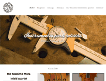 Tablet Screenshot of massimomura.com